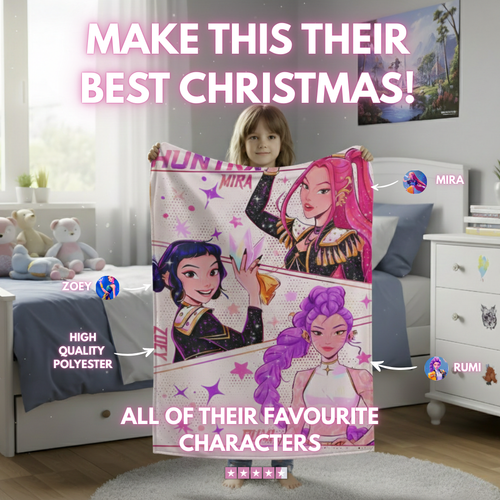 Kpop Demon Hunters Blanket